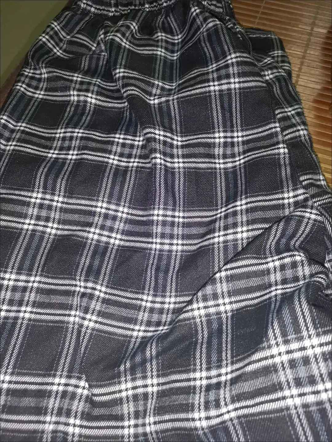 2025 Korean Style Plaid Pants Women Summer New Loose Straight Wide-leg Loose Casual Office Lady Trousers Daily Sweatpants Female