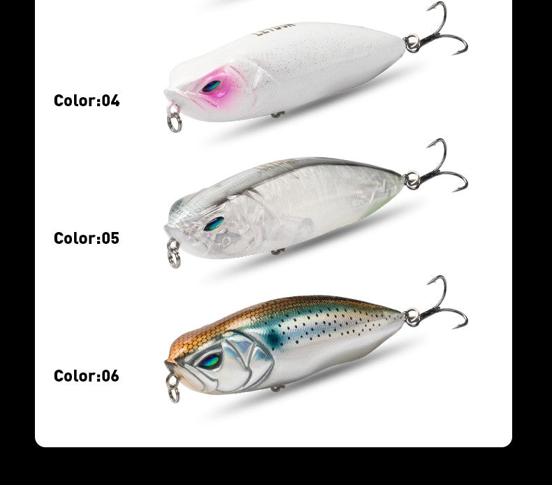 Iscas Artificiais Flutuantes LEYDUN Z-Claw Tipo Lápis 86mm 100mm 120mm Iscas Rígidas Topwater Stickbait de Superfície Boa Ação Wobblers para Robalos