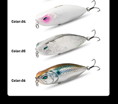Iscas Artificiais Flutuantes LEYDUN Z-Claw Tipo Lápis 86mm 100mm 120mm Iscas Rígidas Topwater Stickbait de Superfície Boa Ação Wobblers para Robalos
