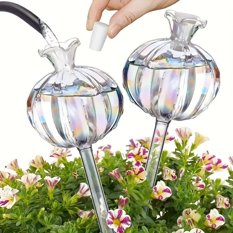 Simulated Glass Automatic Plant Watering Bulbs Shape Flower Plant Water Dripper Lightweight Plant Device Drip Irrigation System