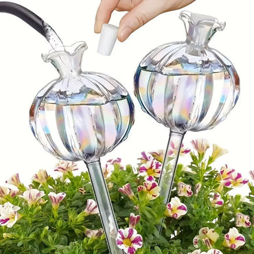 Simulated Glass Automatic Plant Watering Bulbs Shape Flower Plant Water Dripper Lightweight Plant Device Drip Irrigation System