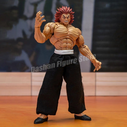 ST Baki Hanma Filho de Ogro Boneco de Ação Hanma Yuujiro Estatueta Ko Luta PVC Coleção Anime Yujiro Figuras Modelo Brinquedos Presentes