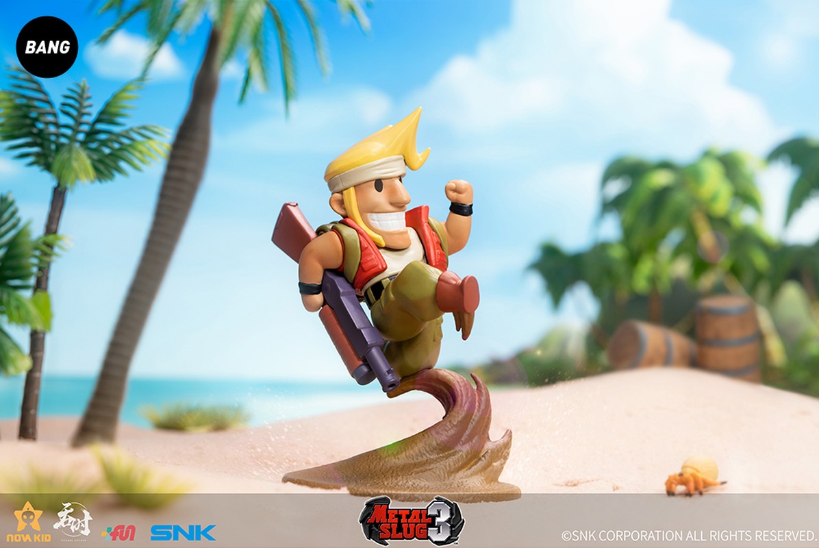 Genuine Snk Chronos Studio Metal Slug 3 Figura de Ação Colecionável Decoração Enfeites Modelo Brinquedo Presentes
