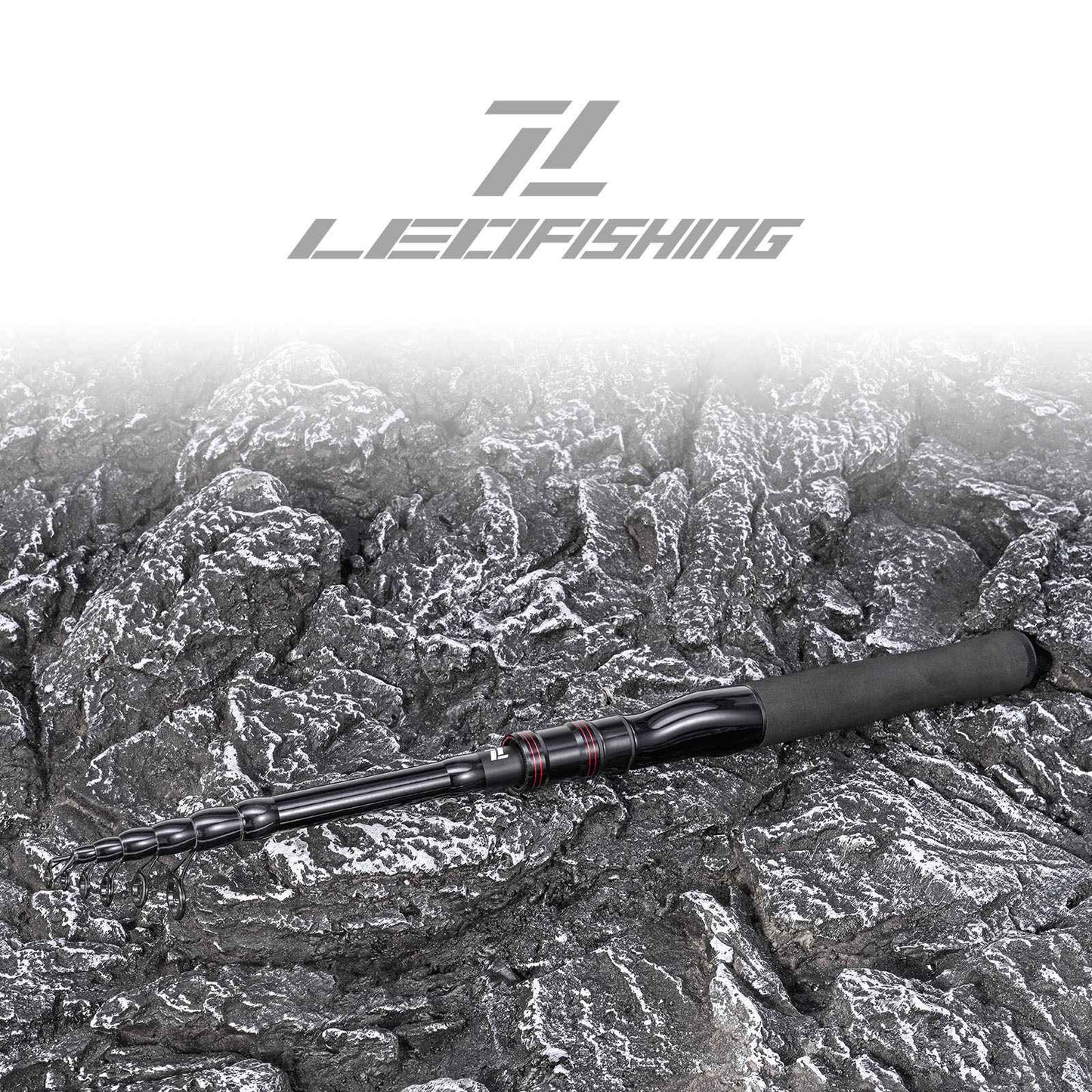 Casting Fishing Rod Carbon Fishing Rod Camping Fishing 4-6 Guides Compact Collapsed Size Fast Action Fishing Rod
