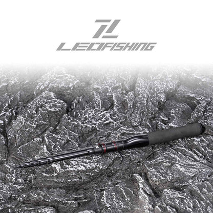 Casting Fishing Rod Carbon Fishing Rod Camping Fishing 4-6 Guides Compact Collapsed Size Fast Action Fishing Rod