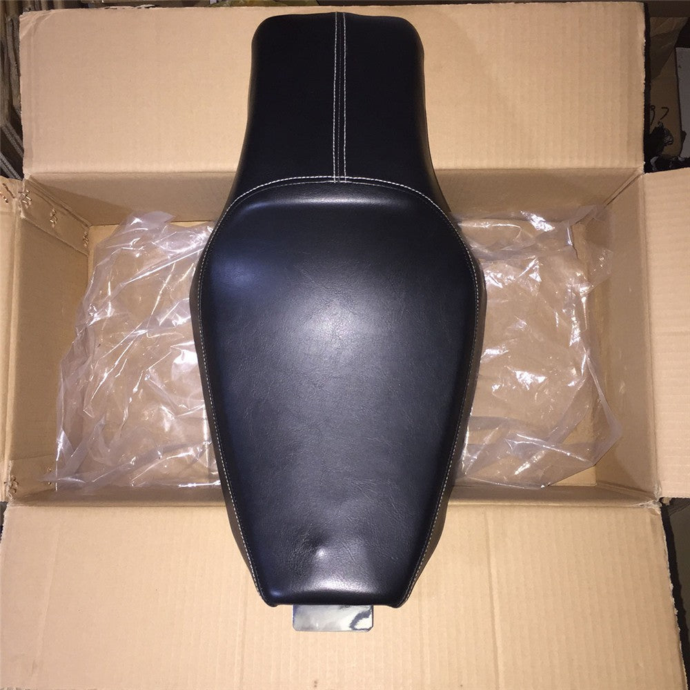 Assento de Couro Sintético (PU) de Motocicleta para Piloto e Garupa Dianteiro Traseiro para Harley Sportster XL Iron 883 1200 48 Forty-Eight 2004-2015 16