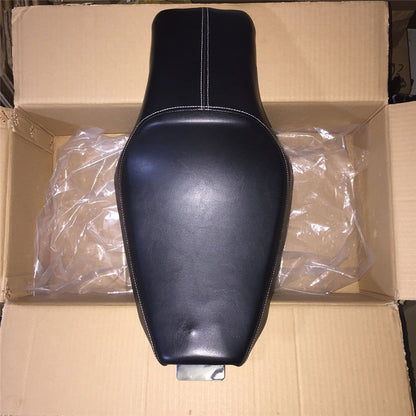 Assento de Couro Sintético (PU) de Motocicleta para Piloto e Garupa Dianteiro Traseiro para Harley Sportster XL Iron 883 1200 48 Forty-Eight 2004-2015 16