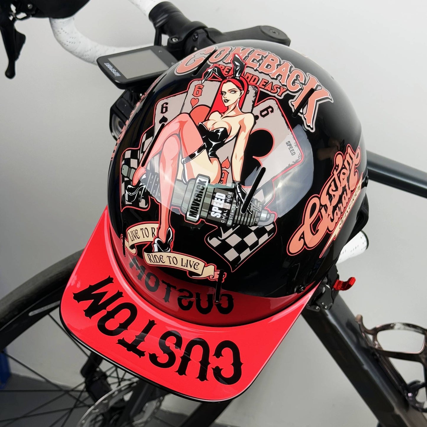 Capacete Retro Meio Aberto para Motocicleta - ABS, Ventilado, Leve, Resistente a Riscos, 4 Estações, Harley/EV, Atacado