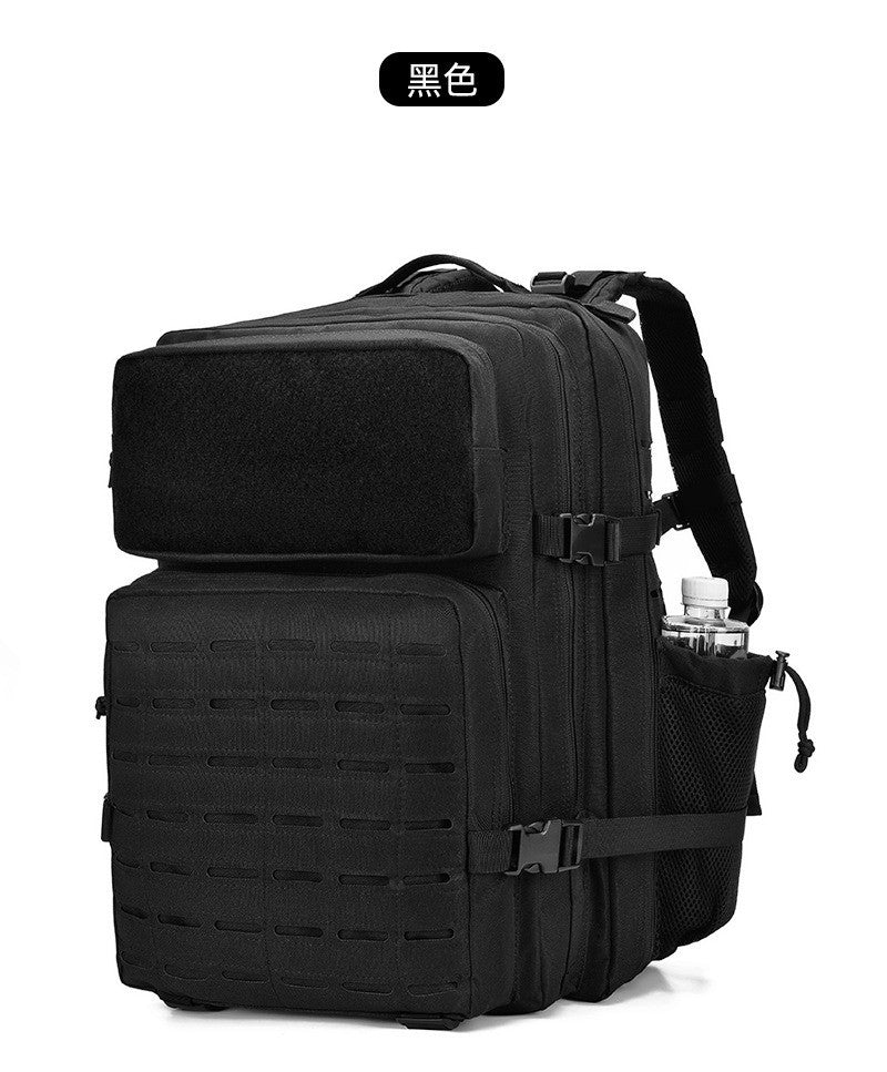 45L Men's Outdoor backpack Molle Backpack Hiking Backpack with bottle Stand Outdoor Hiking bag Fitness Backpack