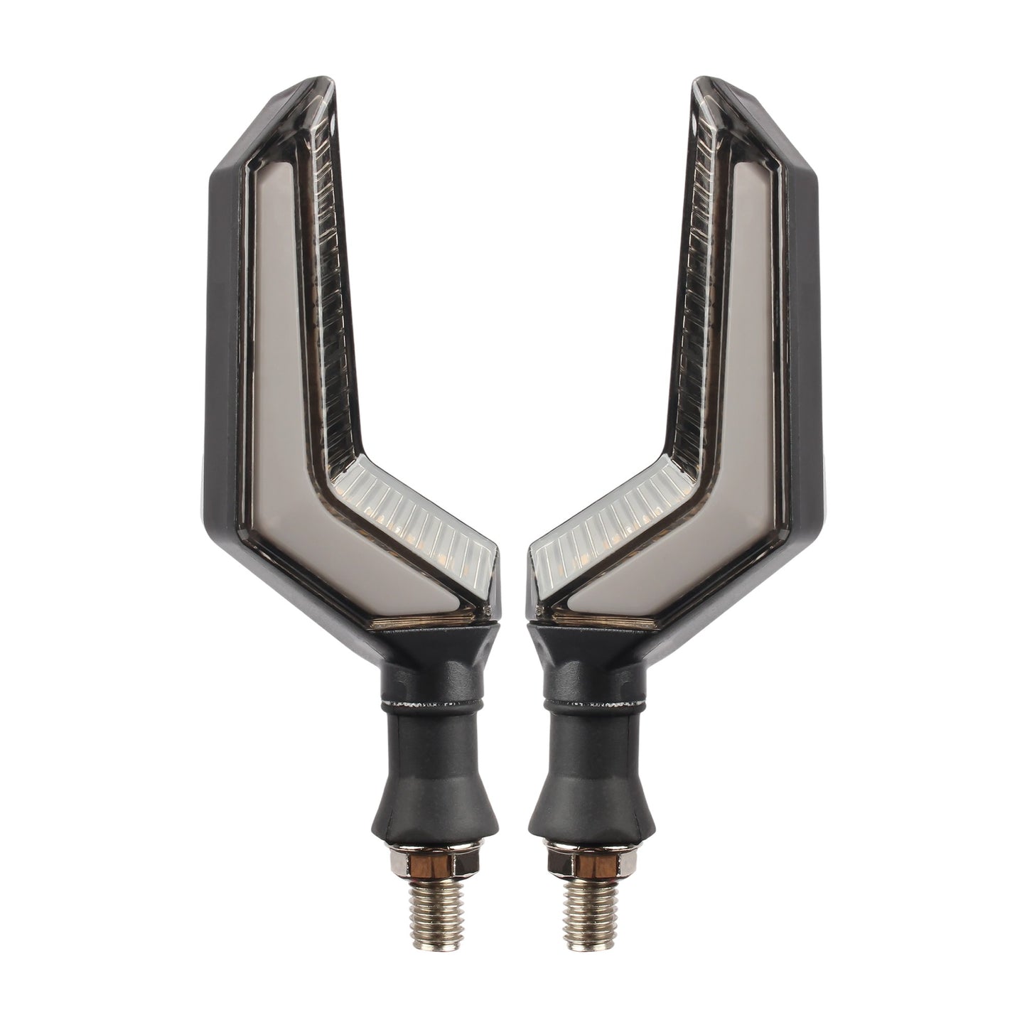 2pcs 12V Universal Motorcycle LED DRL Flowing Water Tail Turn Signal Indicators Lamp For KTM Yamaha Honda BMW Modifications