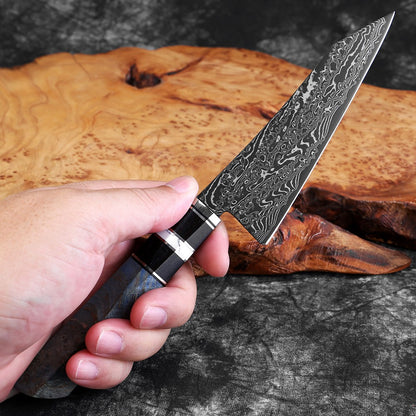 XITUO Damascus Kitchen Knife Set,1-8Piece Professional Knife Sets for Chefs,Japanese Damascus Super Steel Chef Cooking Knife