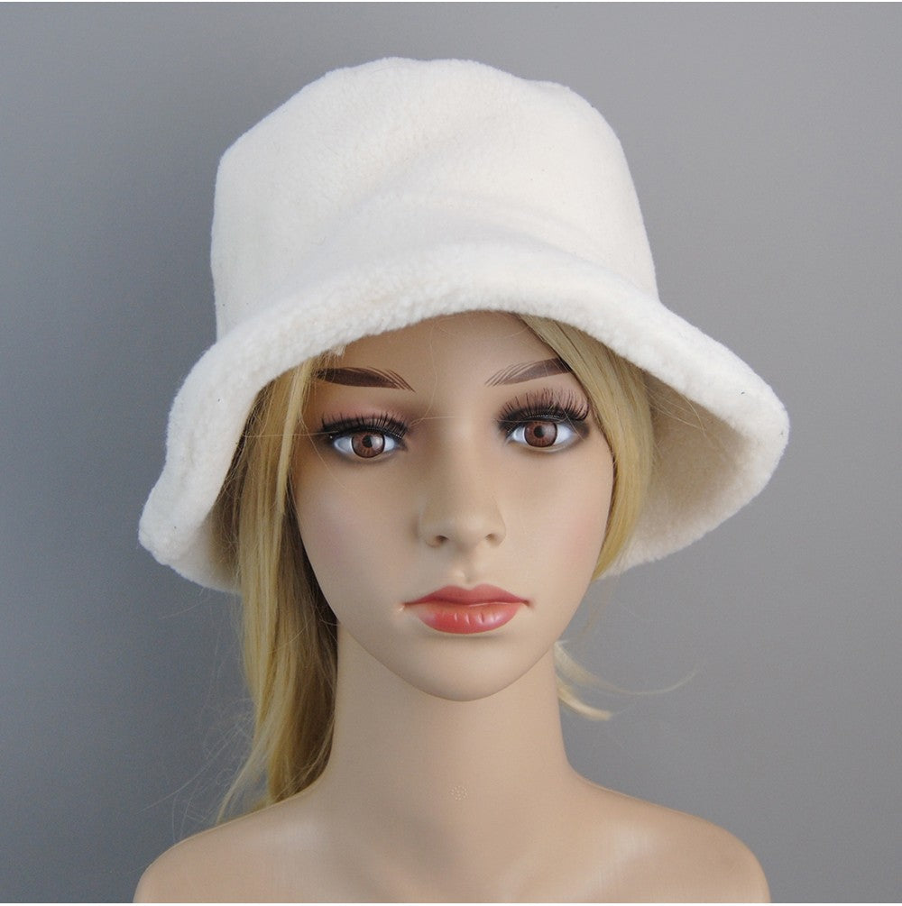 Chapéu de Pele de Carneiro Shearling Partículas Chapéus Femininos Inverno Quente Clássico Luxuoso Bonés de Alta Qualidade Chapéu Feminino Moda Novo Design Chapéu de Balde