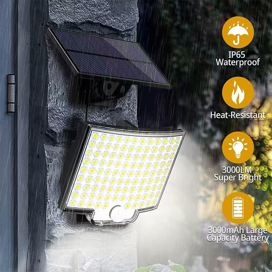 Led Outdoor Light  Sensor Light Solar Lights Outdoor Waterproof External Solar Lamp Christmas Bulb Lighting Motion Spotlight Wal