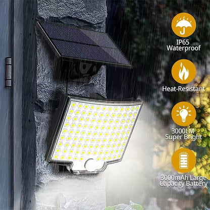 Led Outdoor Light  Sensor Light Solar Lights Outdoor Waterproof External Solar Lamp Christmas Bulb Lighting Motion Spotlight Wal