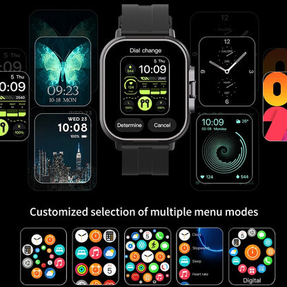 Smartwatch TWS 2 em 1 com fones de ouvido Relógio esportivo fone de ouvido Bluetooth Relógio de chamada Monitor de saúde masculino NFC Smartwatch feminino Fone de ouvido
