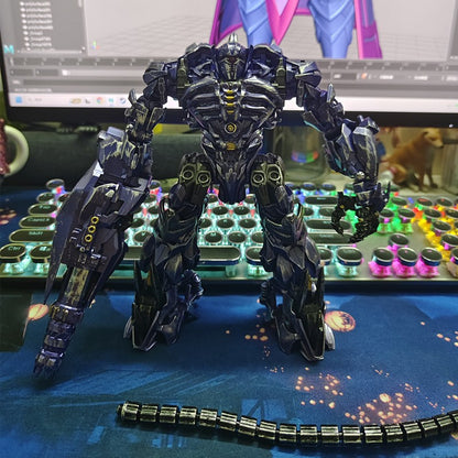 EM ESTOQUE NOVO BAIWEI 18CM Brinquedos de Transformação TW-1024 KO SS Filme Robô Pintado Anime Action Figure Modelo de Carro Presente para Crianças TW-1032
