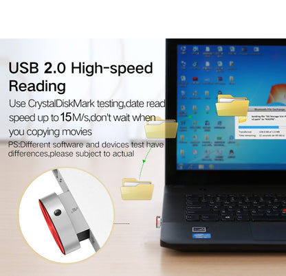 Pen Drive USB Mini de Metal 64GB 16GB 8GB 4GB À Prova D'Água Pen Drive USB 128GB 32GB de Alta Velocidade Portátil com Memória
