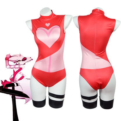 Vox Cosplay Costume Cartoon Hotel Top Pants Full Set Disguise Halloween Carnival Suit Stage performance costumes and costumes