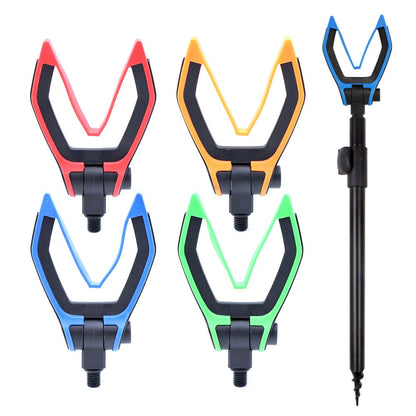 1 unidade de suporte de cabeça para vara de pesca Method Feeder com rosca M3/8 para suporte de vara de pesca de carpa.