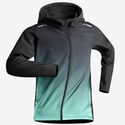 Quick Dry Men's Cycling Jacket Sports Running Outdoor Fitness Hooded Waterproof Motorcyclist Coat Gym Outdoor Skin Windbreaker