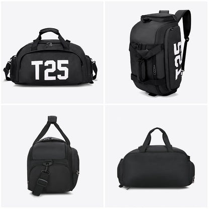 Customized logo fitness bag football backpack swimming taekwondo waterproof backpack luggage bag printed pattern