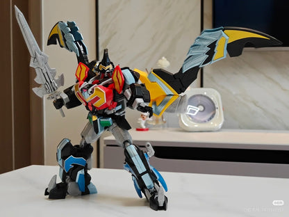 Bandai Mahou Sentai Magiranger Deus Demônio Brinquedos de Modelo Original Majiking Action Figure para Crianças Colecionáveis Shokugan