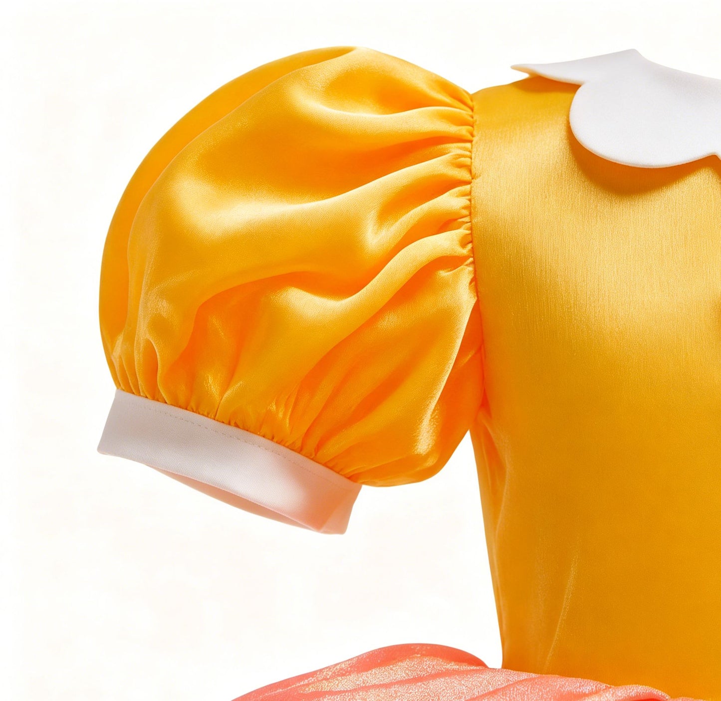 2026 New movie summer Cartoon Daisy Princess Peach Dress performance Cosplay Daisy Dressup Halloween Carnival Party Outfits