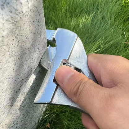 Chave Ajustável Ultrafina com Abertura Larga, Cabo Curto, Mini Chave de Macaco, Escala a Laser, Chave Revestida de Borracha para Ferramenta de Banheiro