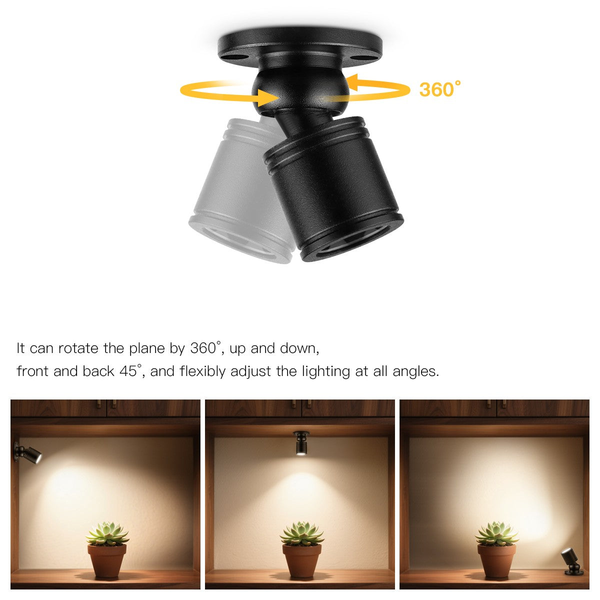 Colorful Led Spotlight USB 5V Mini Ceiling Spot 1W Showcase Pattern Showcase Light Room Decor