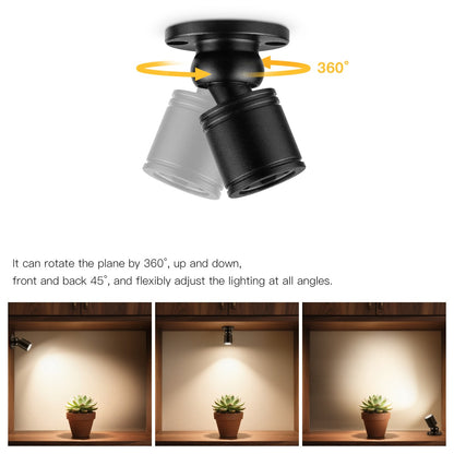 Colorful Led Spotlight USB 5V Mini Ceiling Spot 1W Showcase Pattern Showcase Light Room Decor