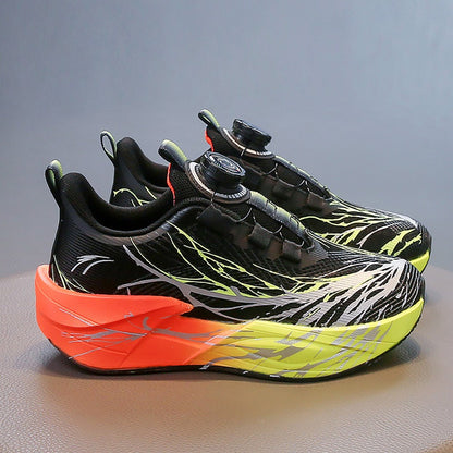 Autumn Sport Shoes For Children Mesh Breathable Teenager Kid's Sneakers Soft-soled Lightweight Boy's Girl's Running Shoes