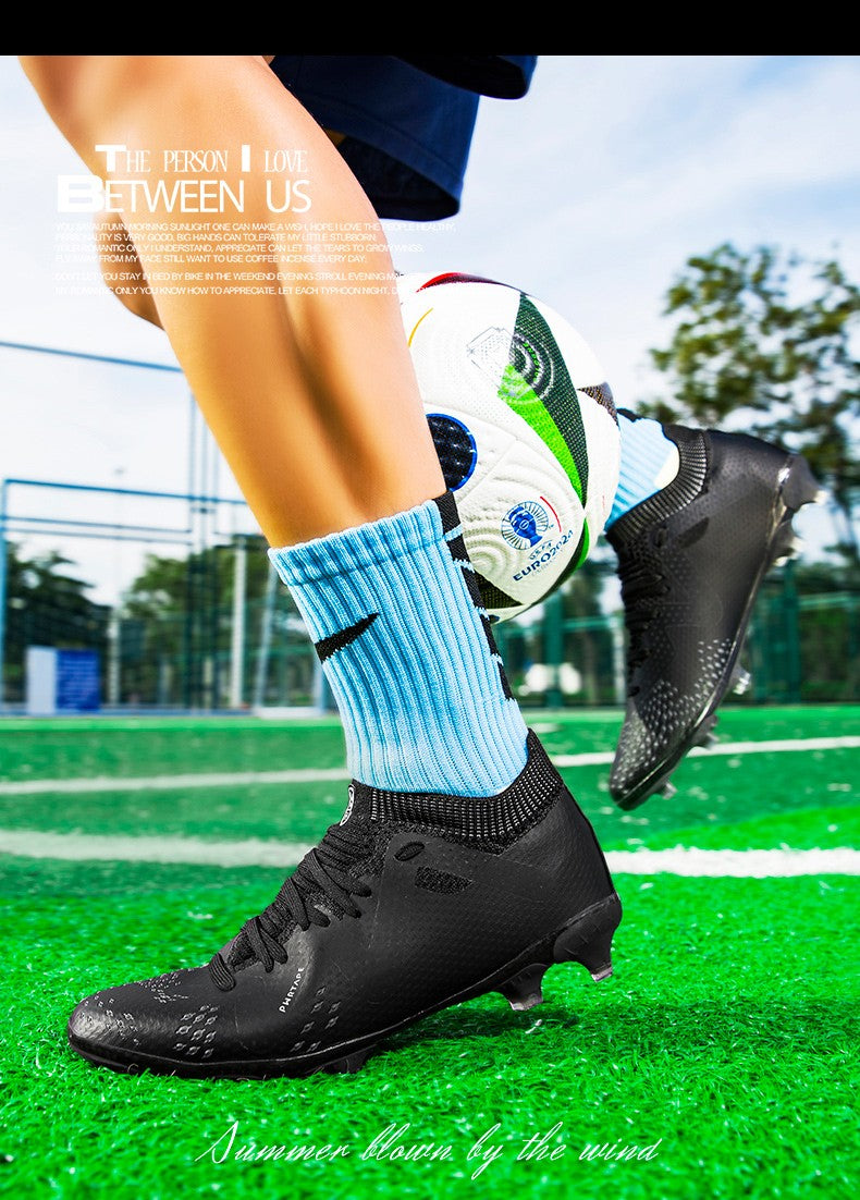 Men Society Soccer Shoes Cleats Professional Football Field Boots Fast Grass Training Football Shoes High Quality Sneaker Match