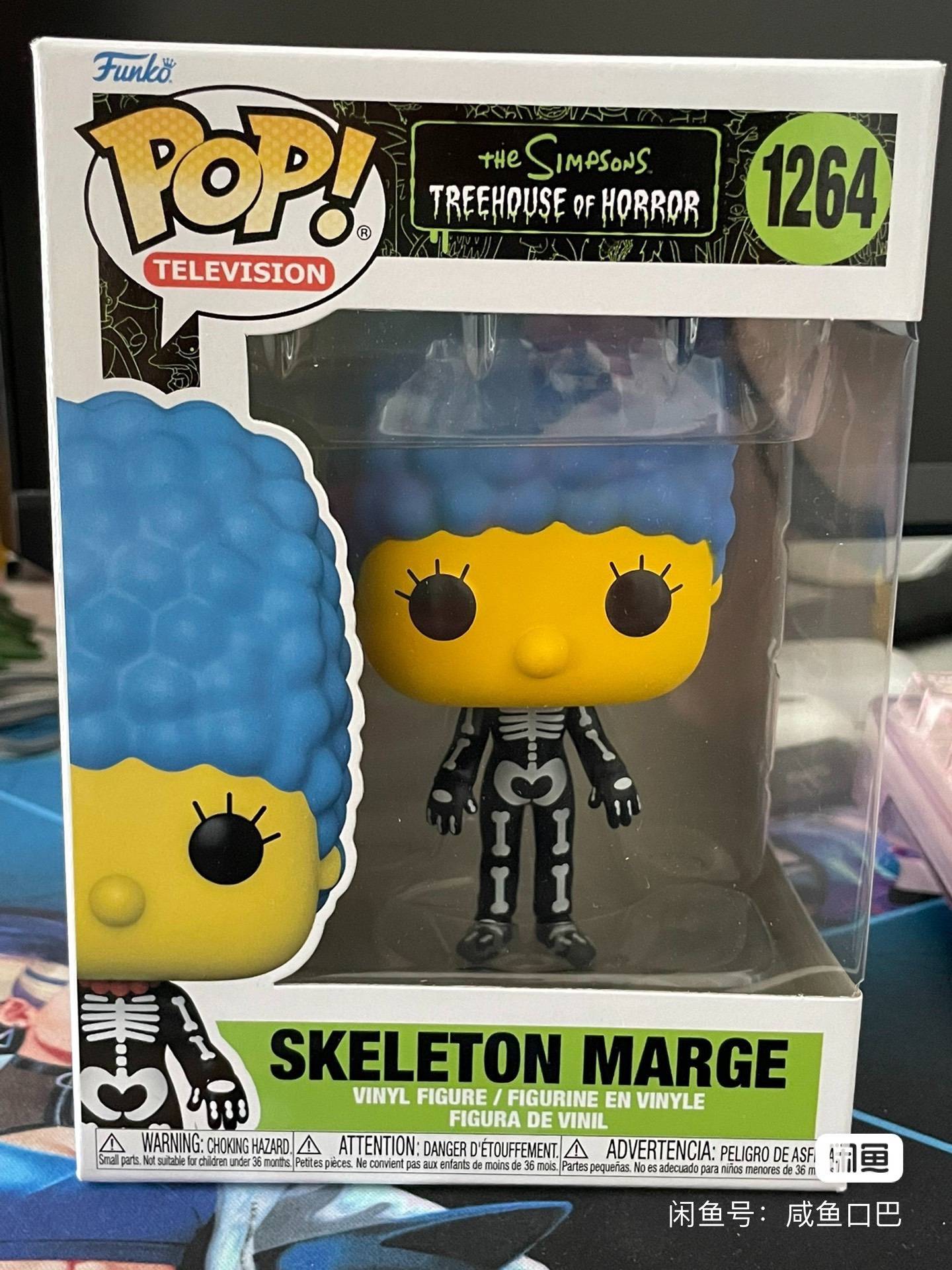 Os Simpsons Boneco de Ação Funko Pop Hugo Simpson Modelo Bruxa Maggie Enfeite Esqueleto Marge Decoração Brinquedos Escultura Bonecos Presente