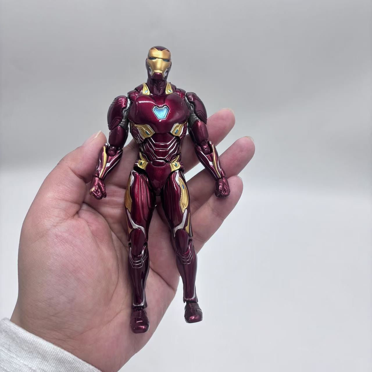 Promoção Limitada SHF Homem de Ferro MK20 Mk50 Articulações Móveis Bonecos de Ação Brinquedos para Crianças