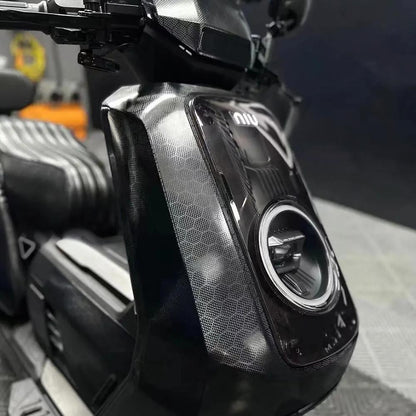 Vinil Envelopamento Fibra de Carbono Forjado Preto Cosmic Hex Carro Envelopamento Filme para Veículos e Motocicletas Interior e Exterior
