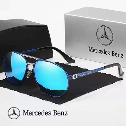For Mercedes Benz A B C E S V Class GLB GLC GLE AMG Pilot SLK SLC ML Car High Men Anti Glare Driver Goggles Polarized Sunglasses