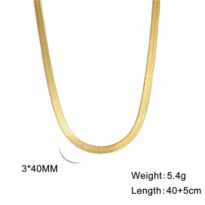 Colar Masculino Hip Hop Snake Chain Nova Moda Aço Inoxidável Cor Prata Acessórios de Joalheria Presente de Festa