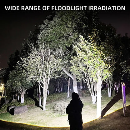 Portable Strong Light Flashlight Rechargeable USB 18650 Waterproof Zoom Fishing Hunting Camping 1 Lumens LED Tactical Flashlight