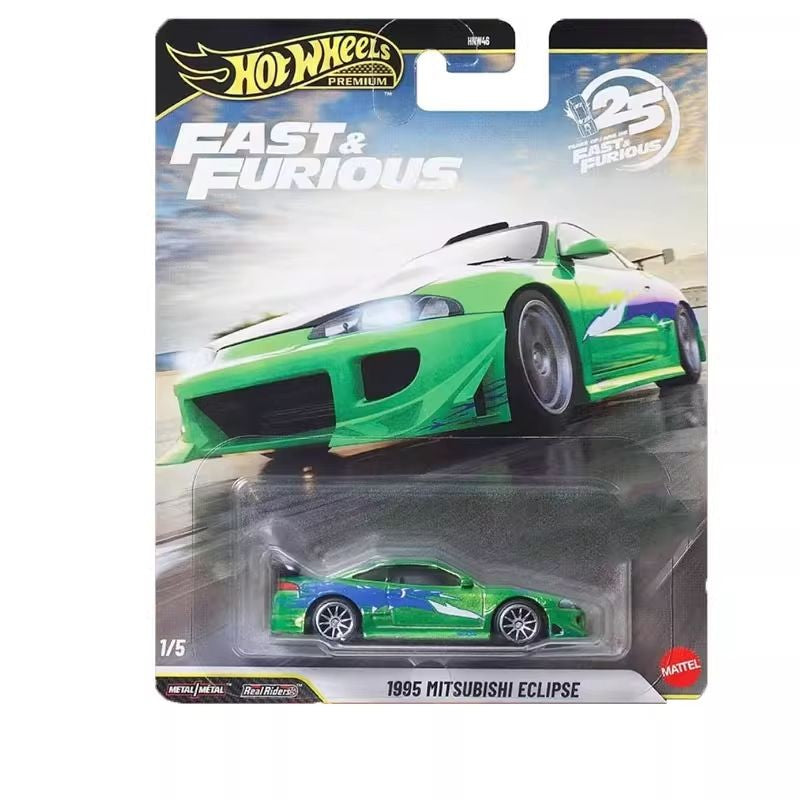 Novo Conjunto Hot Wheels 1:64 Velozes e Furiosos 25º Aniversário Mitsubishi Mercedes Mustang Etc Carros Veículos Clássicos Colecionáveis