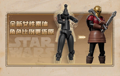 NOVOS BLOKEES Original Mandalorian GV01 Star Wars Brinquedo Djarin Mando Grogu Yoda Boba Fett Imperial Stormtrooper Boneco de Ação Presente