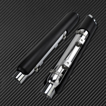 Motorcycle Slip-On Exhaust Muffler Shortshots Exhaust Pipes For Harley Sportster XL 883 Iron 1200 48 72 Forty Eight 2014-2022