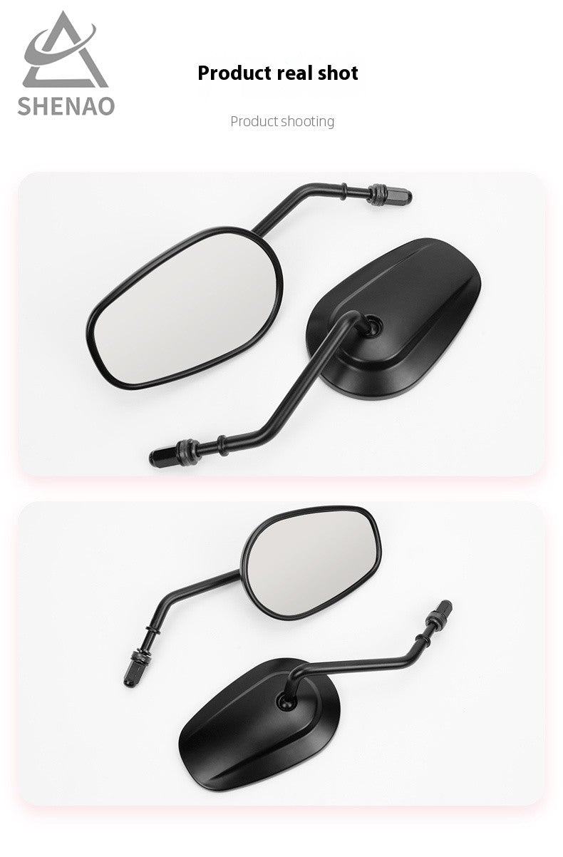 Espelho Retrovisor de Moto Adequado para Harley Série Xl883/1200/x48 Gv300 Honda Cm500 Acessórios de Espelho Retrovisor Modificado
