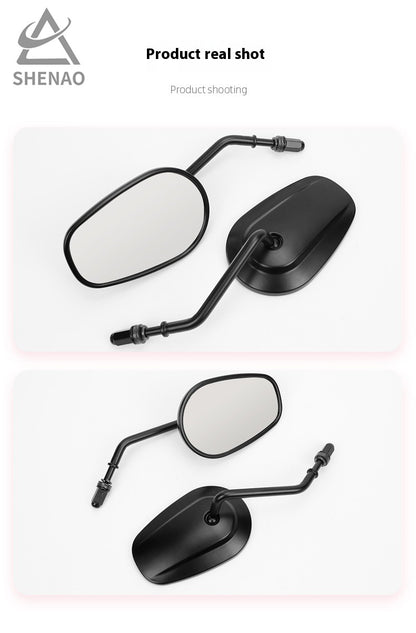 Espelho Retrovisor de Moto Adequado para Harley Série Xl883/1200/x48 Gv300 Honda Cm500 Acessórios de Espelho Retrovisor Modificado