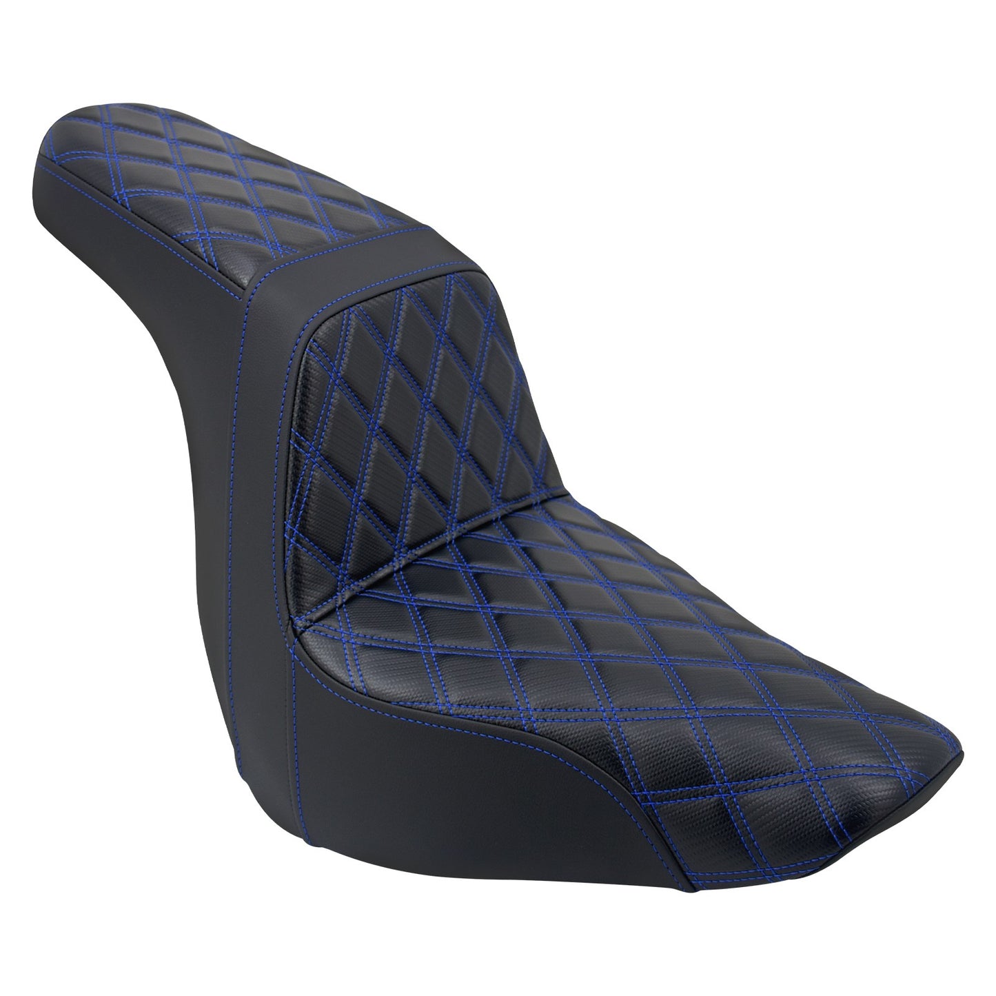Banco Duplo de Moto para Piloto e Garupa Almofada Dianteira Traseira para Harley Softail Sport Glide FLSB Low Rider FXLR FXLRS 2018 em Diante