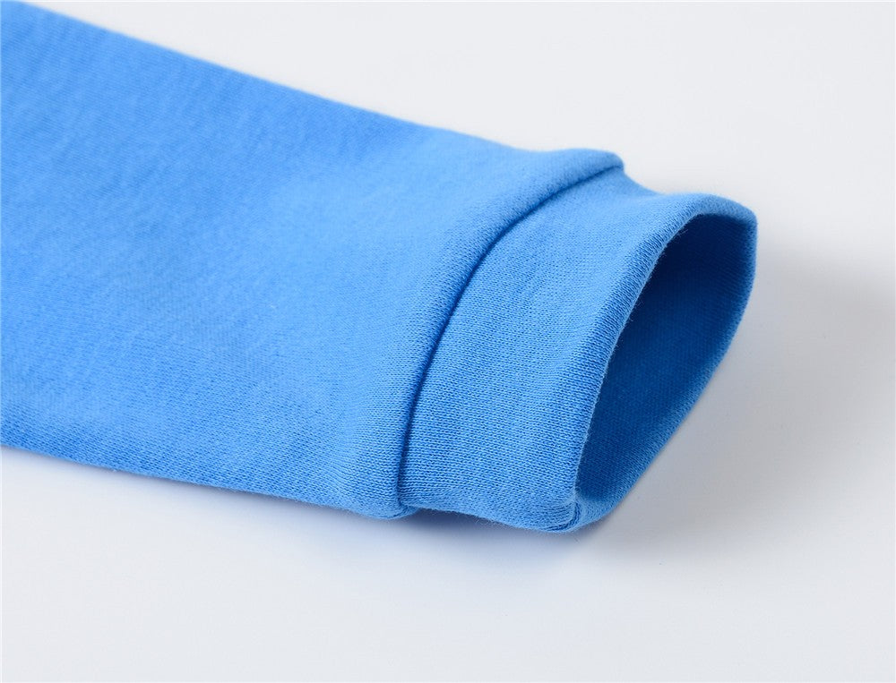 Kavkas 3 Pcs/lot Baby Boy Rompers 0-12M 100% Cotton Newborn Long Sleeve Clothes Cartoon Print Girls Items