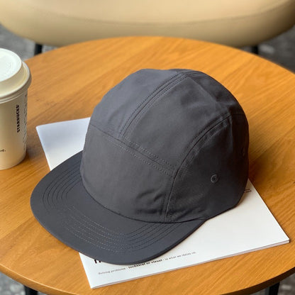 Quick-drying 63cm Large Flat Baseball Cap Men  Women Light  Breathable Sports Short Brim 5 Panel Running Hat Nylon Hats for Men