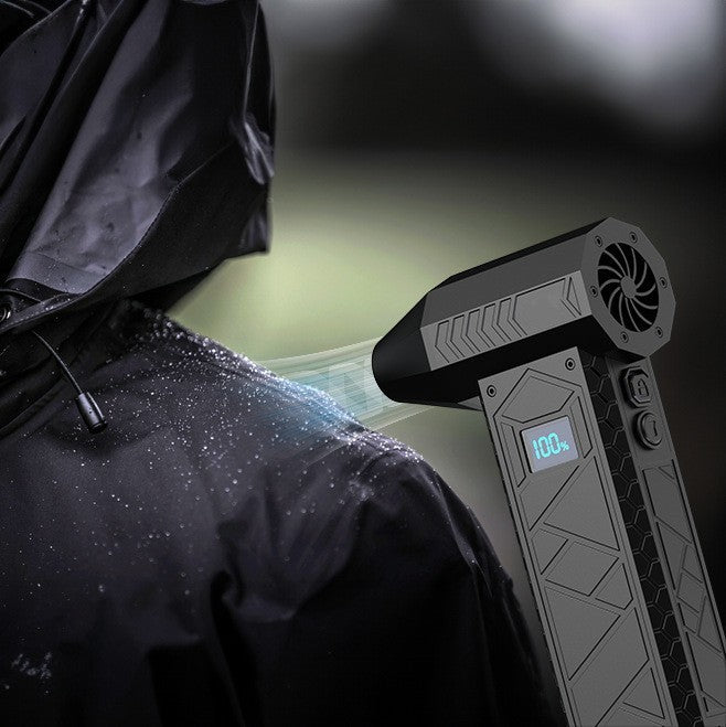 Portable 280000PRM High-speed Turbo Fan Violent with Workinglights 10000mAh Rechargeable Electric Air Duste Home Violent Blower