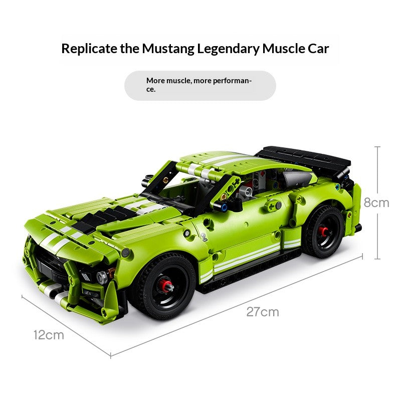 LEGO Building Blocks Mechanical Series 42138 Ford Mustang Splicing Block Toy Children's Toy Gift