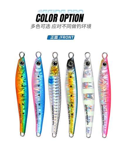 JIGGING PRO Jugulo Jig 15g 20g 30g 40g 60g Casting Jig Pesca de Costa Metal Jig Isca Pesca Marítima