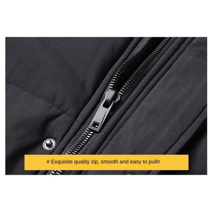 Conjunto Masculino de Pesca Corta-Vento e Quente para Uso Externo, Conjunto de Lã para Montanhismo, Jaqueta de Lã Grossa de Pelúcia para Inverno, Jaqueta Masculina com Capuz